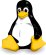 GRUBER WEBSERVICES Linux Solutions icon translucently / Linux Tux